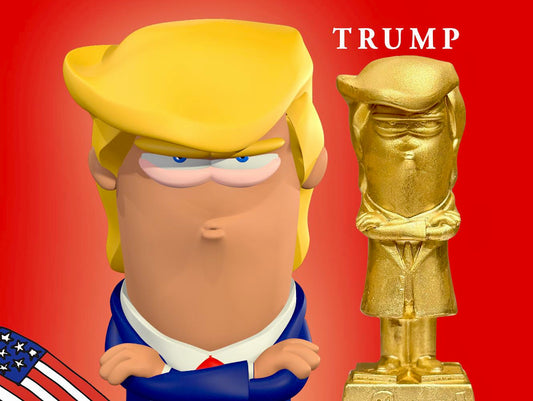 Trump Golden Chocolate Figure